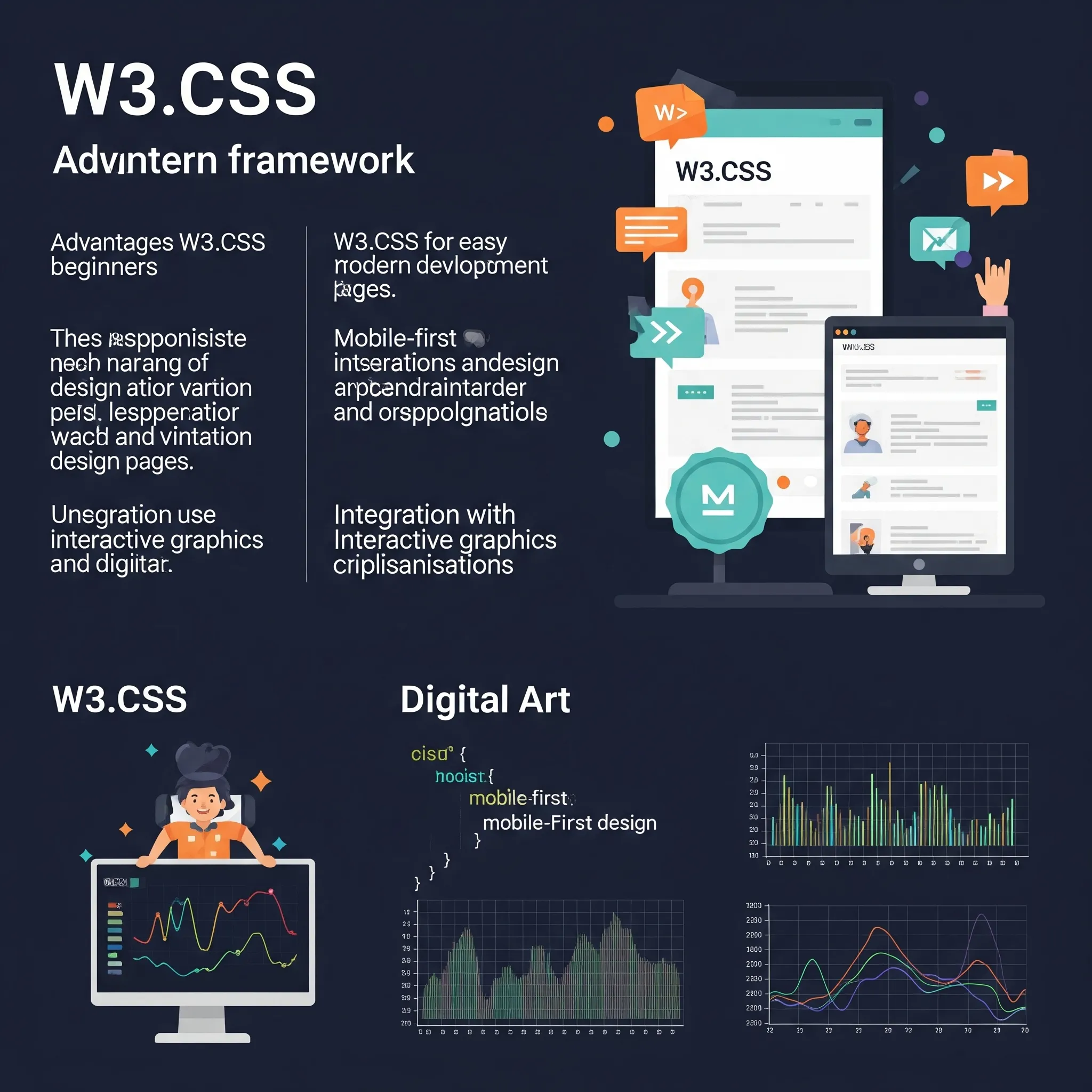 مقال شامل عن W3.CSS: الإطار الحديث لتطوير الويب